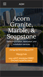 Mobile Screenshot of acornmarble.com