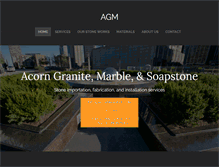 Tablet Screenshot of acornmarble.com